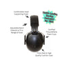 Baby Banz Infant Hearing Protection Earmuffs Age 2+, Onyx