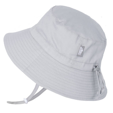 Jan & Jul Cotton Bucket Hat, Grey