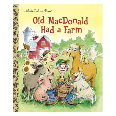 Little Golden Book Old MacDonald Had A Farm