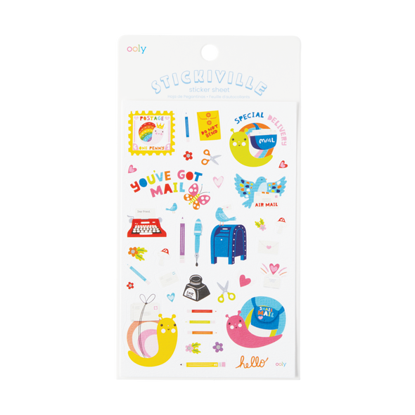 Ooly Stickiville Snail Mail Stickers