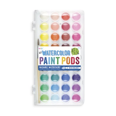 Ooly Lil Watercolor Paint Pods, set of 36