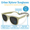 Jan & Jul Urban Xplorer Sunglasses, Olive Khaki