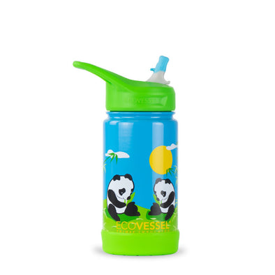 EcoVessel The Frost Water Bottle, Panda
