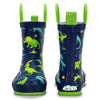 Jan & Jul Puddle Dry Rain Boots, Dinoland