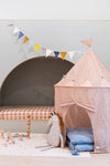 3 Sprouts Fabric Play Tent Castle, Terrazo Clay (LOCAL PICKUP ONLY)