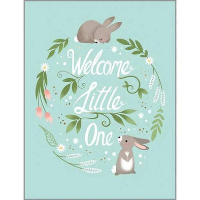 Little Bunnies - Baby Greeting Card
