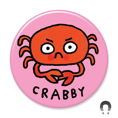 Badge Bomb Magnet, Crabby