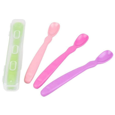 Re-Play Infant Spoons, Pink