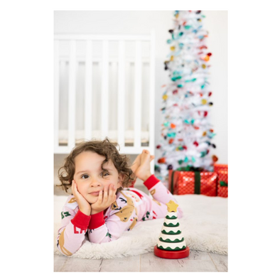 Pearhead Christmas Tree Stack Toy