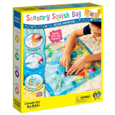Creativity For Kids Squishy Sensory Bag, Ocean Adventure