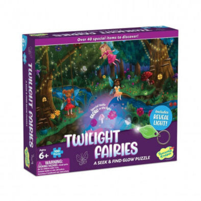 Peaceable Kingdom Twilight Fairies Seek & Find Puzzle
