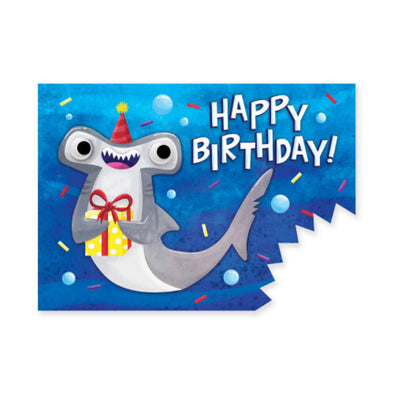 Shark Happy Birthday Card