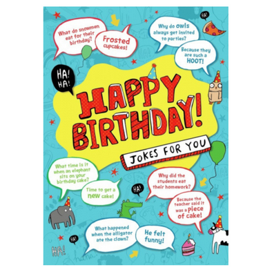 Happy Birthday Jokes Card