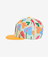Headster Snapback, Paradise Cove Pastel Yellow