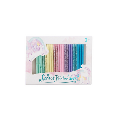 Great Pretenders Over The Rainbow Hairties 25pc