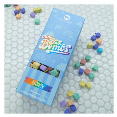 Happy Hippo Rainbow Mini Bath Bombs Box