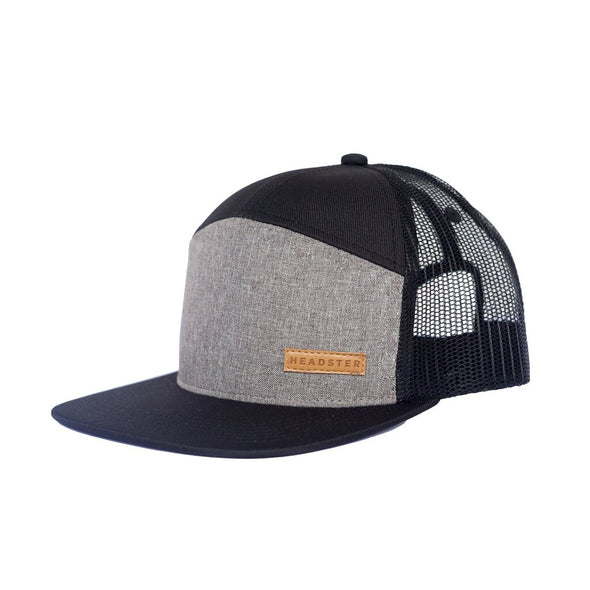 Headster Kids Meshback Hat City Grey