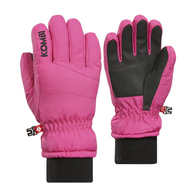 Kombi Peak Jr Glove, Bright Pink