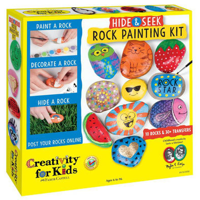 Creativity For Kids Hide and Seek Rock Painting