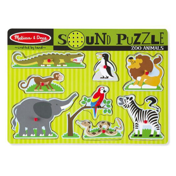 Melissa and Doug Sound Puzzle, Zoo Animals