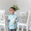 Bumkins Long-Sleeved Smock, Dinosaur (3-5 years)