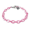 CHARM IT! Pink Chain Bracelet