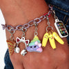 CHARM IT! Purple Chain Bracelet