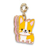 Charm It! Gold Corgi Charm