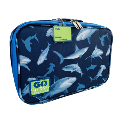 Go Green Leak-Proof Lunchbox Set, Shark Frenzy