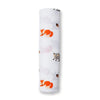 Lulujo Cotton Muslin Swaddle, Forest Friends