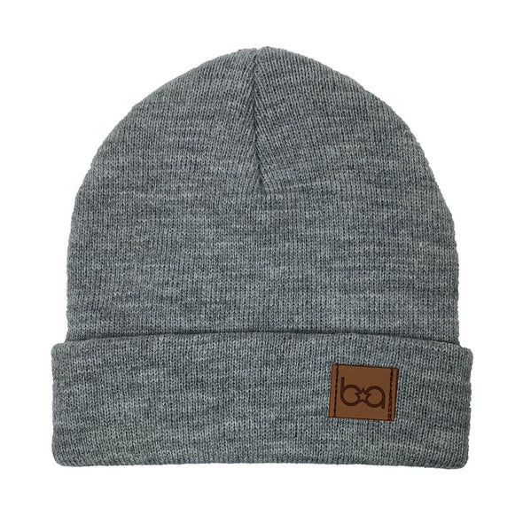 Babyfied Apparel Classic Toque, Heather Grey