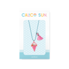 Calico Sun Charlie Necklace, Ice Cream