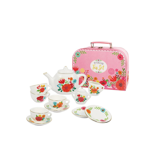 Bright Stripes My Porcelain Tea Set
