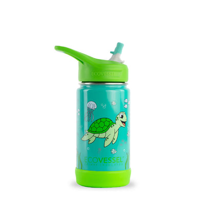 EcoVessel The Frost Water Bottle, Ocean