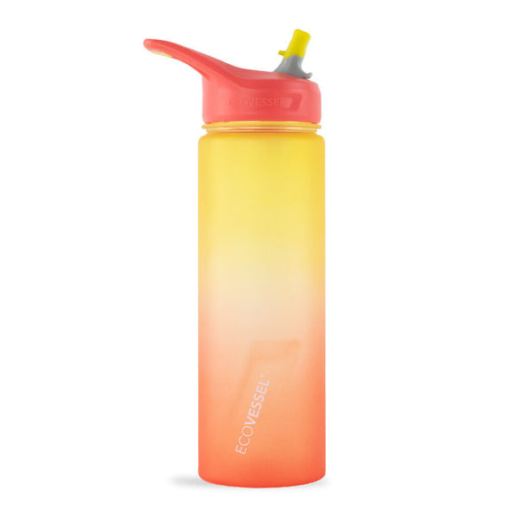 EcoVessel Wave Sports Water Bottle 24oz, Rising Sun