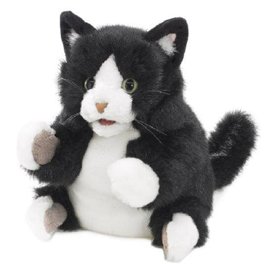 Folkmanis Tuxedo Kitten Puppet