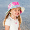 Jan & Jul Cotton Bucket Hat, Watermelon Tie-Dye