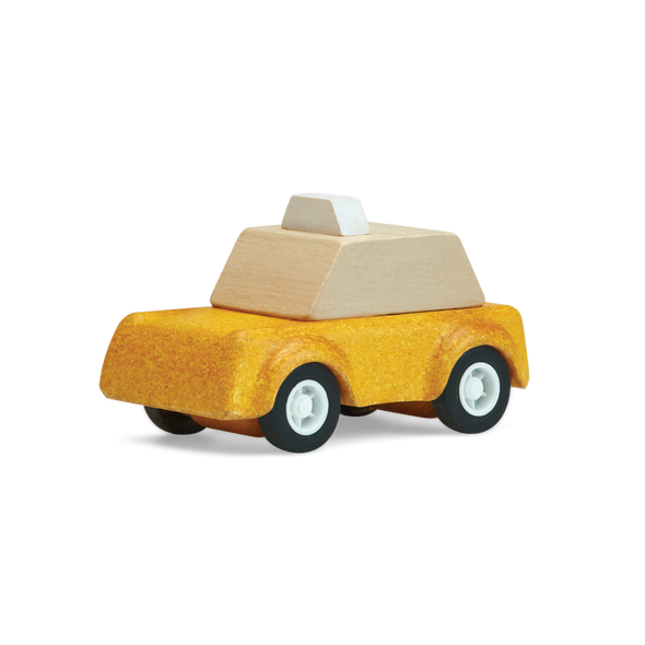 Plan Toys Yellow Taxicab