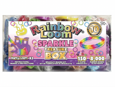 Rainbow Loom Treasure Box, Sparkles