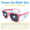 Jan & Jul Urban Xplorer Sunglasses, Frosty Lavender Aurora