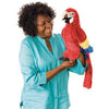 Folkmanis Scarlet Macaw Puppet