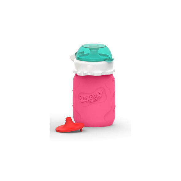 Squeasy Gear Snacker 3.5oz, Pink