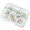 Yumbox Original 6 Compartment Sunburst Yellow with Koala Tray