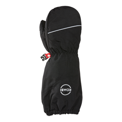 Kombi Mini Blizzard Zipped Mitten, Black