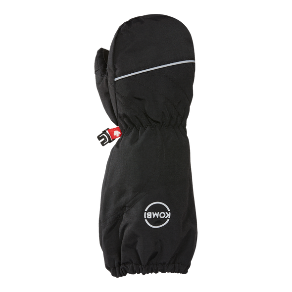 Kombi Mini Blizzard Zipped Mitten, Black