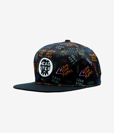 Headster Kids Snapback, Take Care Black