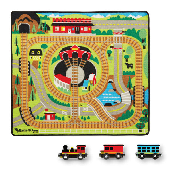 Melissa & Doug Around The Rails Train Rug (LOCAL PICKUP ONLY)