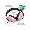Baby Banz Infant Hearing Protection Earmuffs Age 2 Months+, Petal Pink