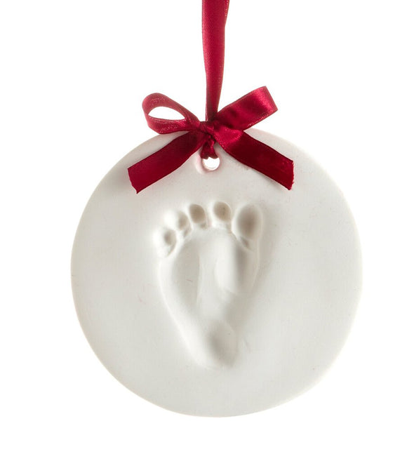 Pearhead Babyprints Holiday Ornament Round