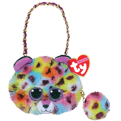 TY Purse, Giselle Multicoloured Unileopard